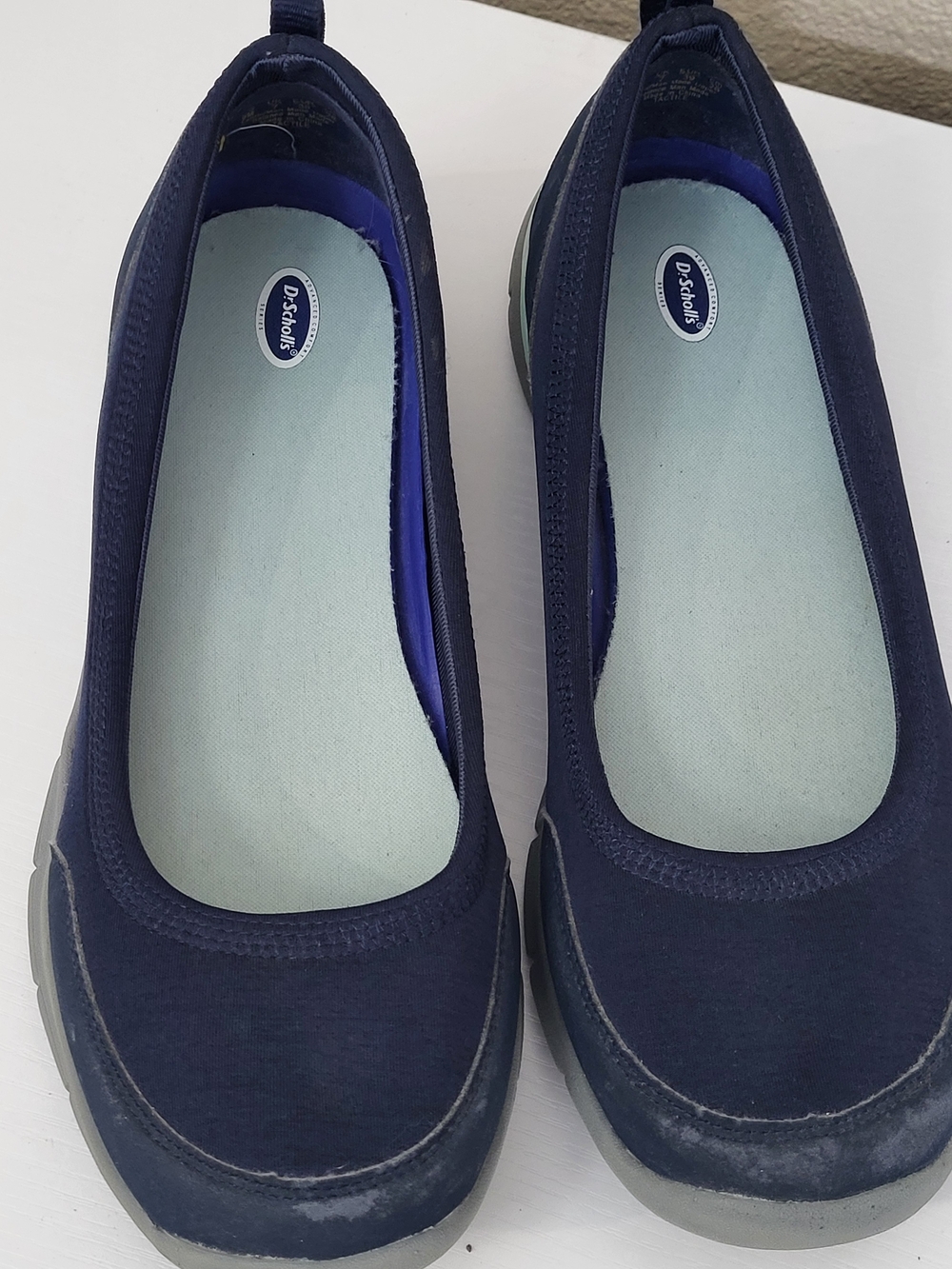 Dr. Scholl's Women's Navy Slip-On Comfort Flats Size 9